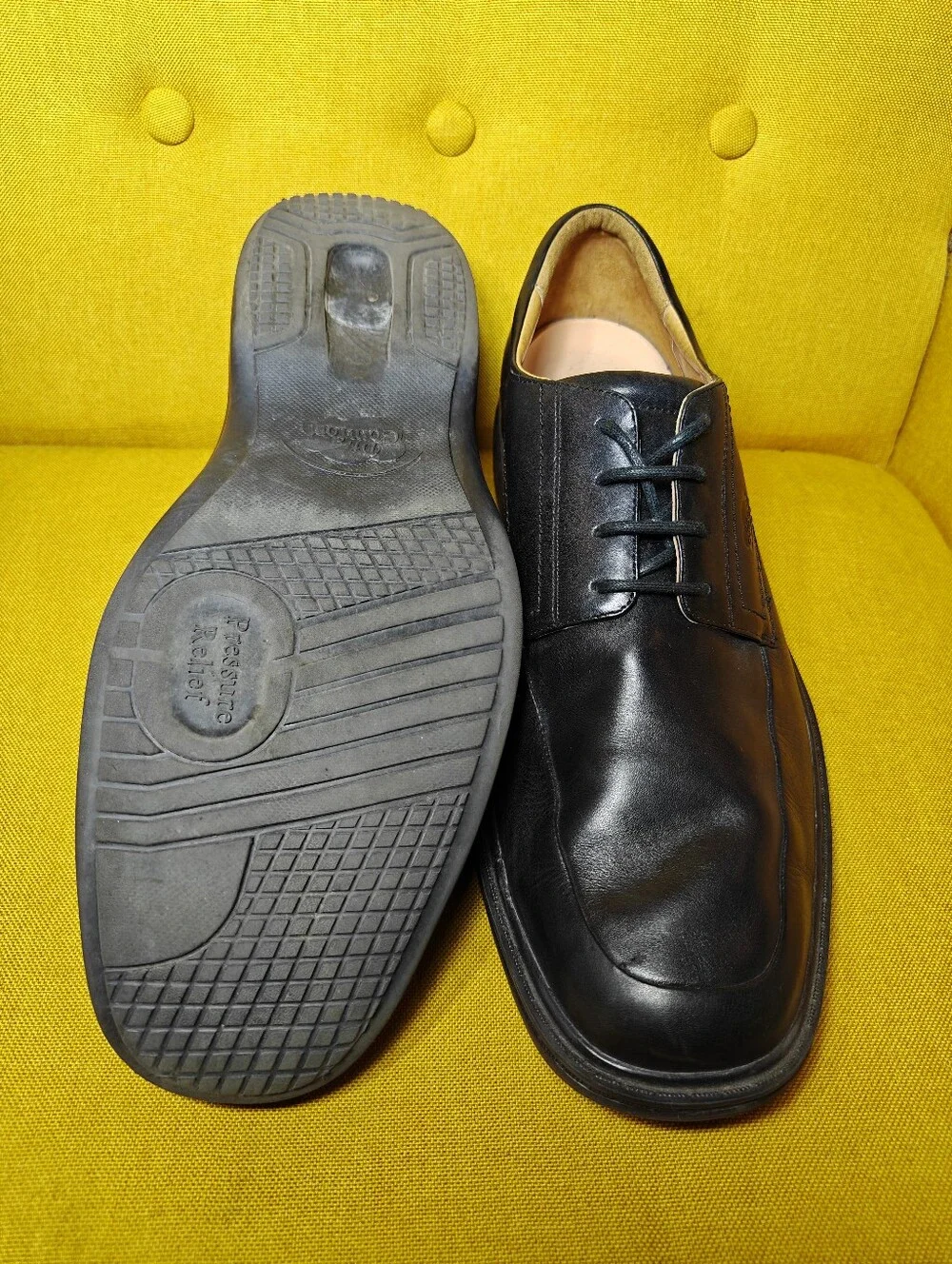 Dr Comfort ClassicTherapeutic Diabetic Dress Orthopedic Black Mens Shoe Size 14M